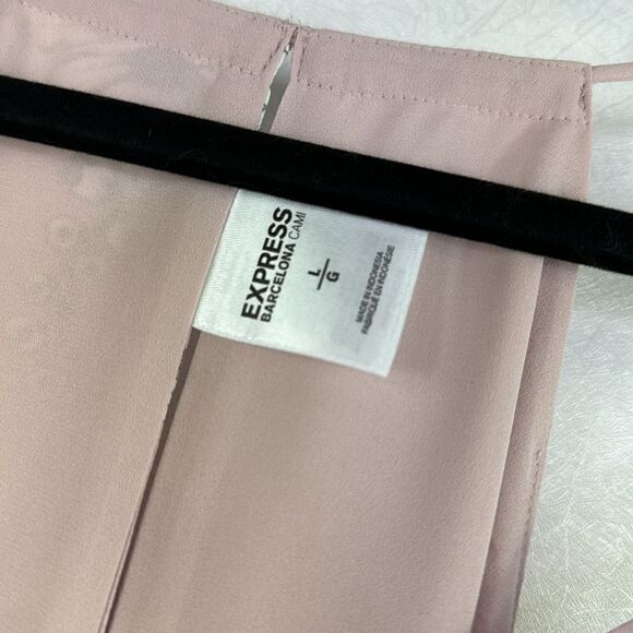 Express Barcelona Reversible Floral Halter Tank L - Picture 3 of 5